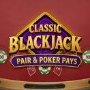 Classic Blackjack Pair & Poker Pays VIP